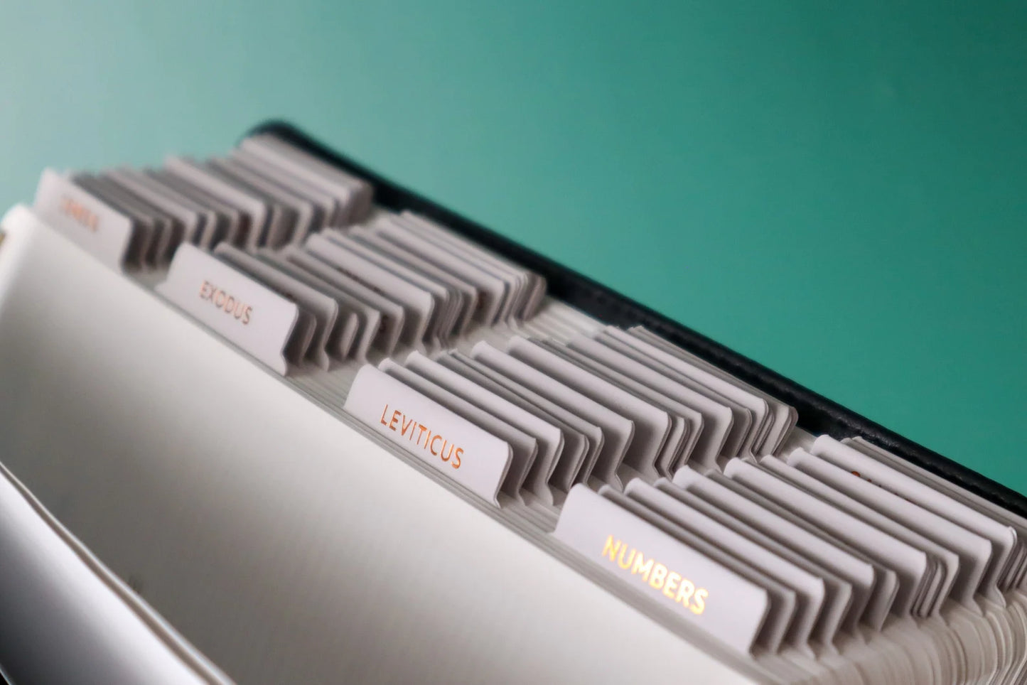 Bible Tabs Neutral Copper | Matte-Coated Sticker Tabs